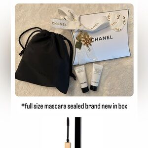 Two chanel holiday charms and bnib mascara
